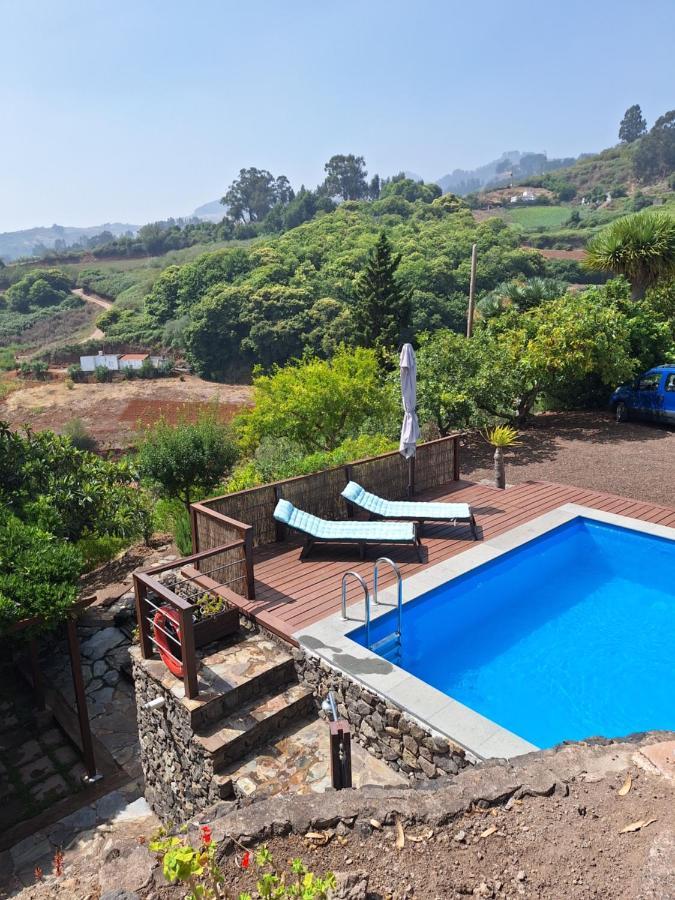 Casa Rural Con Piscina Privada El Roble Moya  Екстериор снимка
